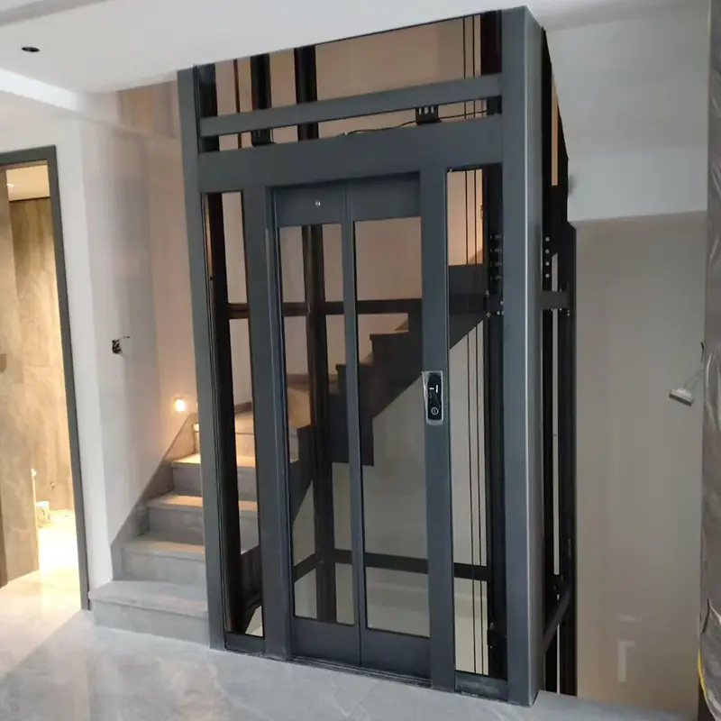 Lichtgewicht aluminium profielliftschachten voor woningvilla's