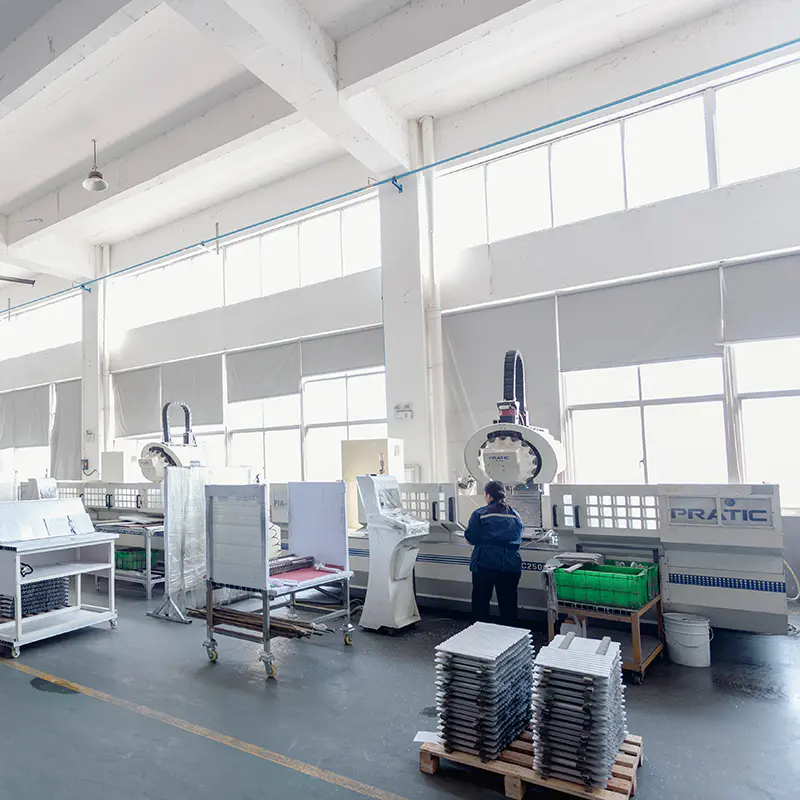Afwerkingswerkplaats - CNC-gebied